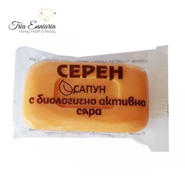 Sulphur Soap, 60 gr, Milva -- S. & S. TRIA ENNIARIA TRADING LTD
