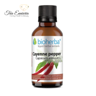 Cayenne Pepper Tincture, 50 ml, Bioherba