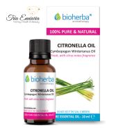 Citronella, reines ätherisches Öl, 10 ml, Bioherba
