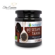 Biologico Tahan Di Sesamo Nero, 250 g, Bioherba