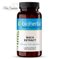 Maca Extrakt, 350 mg, 100 Kapseln, Bioherba