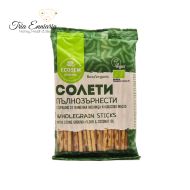 Organic Wolegrain Sticks, 60 g, Ecosem