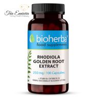 Extracto De Raíz De Rhodiola Golden, 250 mg, 100 Cápsulas, Bioherba