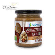 Tahini organic cu alune, 250 g, Bioherba