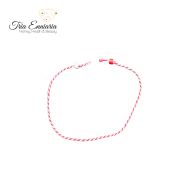 Martenitsa Pentru Mână Cu Elemente Din Lemn La Capete, Tria Enniaria