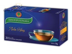 Herbal tea &quot; Good night&quot; , Bioprogramme