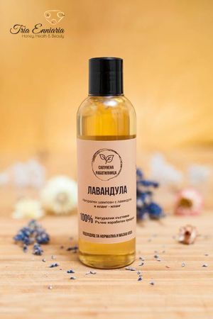 SHAMPOO "LEVANDA" - Effective on sensitive  and oily scalp with dry hair ends