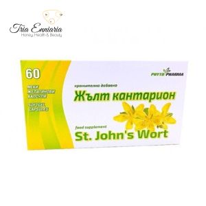 St. John's Wort, stress and insomnia, 60 capsules, PhytoPharma
