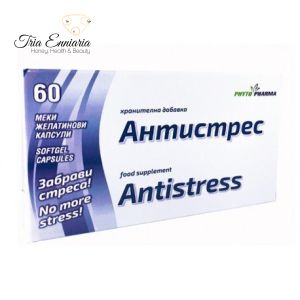 Antistress, relieve nervous tension, 60 capsules, PhytoPharma