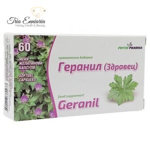 Geranil, geranium extract, 60 capsules
