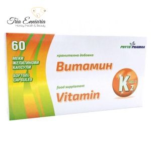 Vitamin K2, PhytoPharma, 60 capsules