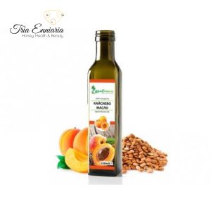 Apricot kernel oil, cold pressed, Zdravnitza, 250 ml
