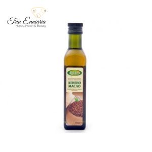 Linseed oil, cold pressed, 250 ml