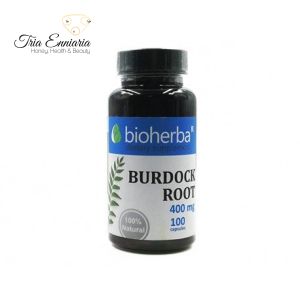 Burdock Root, 100 Capsules, Bioherba