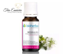 Patchouli, Pure Essential Oil, 10 ml, Bioherba