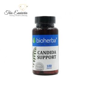 Candida Support, digestion support, 100 capsules, Bioherba