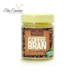 Coffee Bran, Face Peeling, 200ml, Hristina