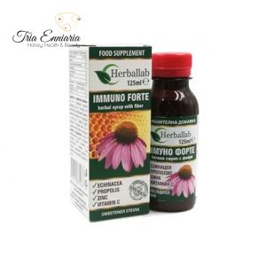 Immuno Forte, syrup with echinacea, propolis and zinc, 125 ml