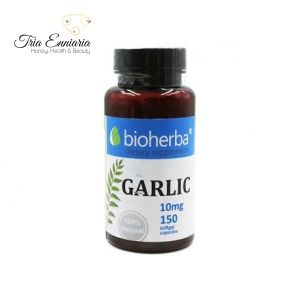 Garlic - odorless extract, 150 capsules, Bioherba