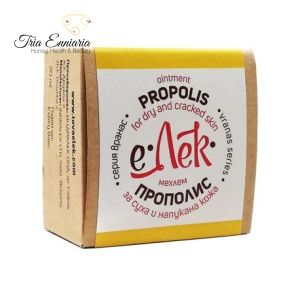 Propolis ointment, for dry and cracked skin, eLek, 20 ml