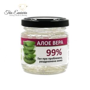Aloe Vera (99%) gel for problematic and irritated skin, Radika, 100 ml.