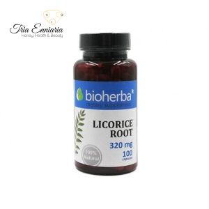 Licorice root, 100 capsules, Bioherba