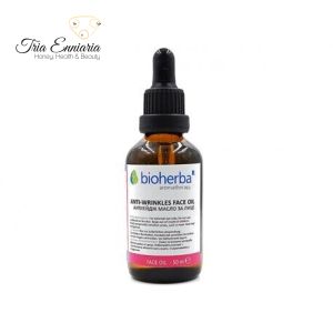 Anti-aging anti-wrinkle face oil, Bioherba, 50 ml.