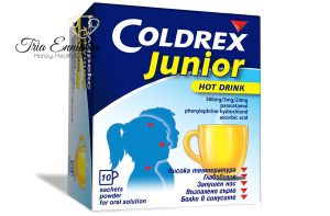 Coldrex, Coldrex Junior x10 for colds and flu for children from 6 to 12 years.