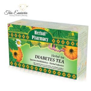 TEA FOR DIABETES, 20 filter bags, 30 g, Bioherba
