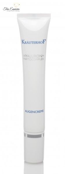 Eye Cream + Hyaluron, 20 ml, Krauterhof