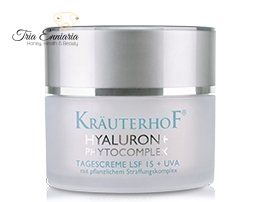 HYALURON + DAY FACE CREAM WITH SMOOTHING EFFECT AND SPF 15 + UVA