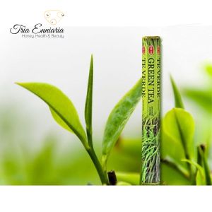 Incense sticks Green tea, 20 pcs, HEM INDIA
