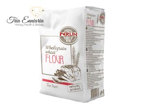 Wholemeal wheat flour 1 kg "PERUN"