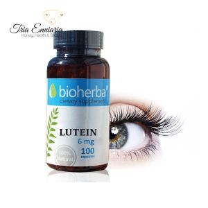 Lutein, 6 mg, 100 capsules, BIOHERBA