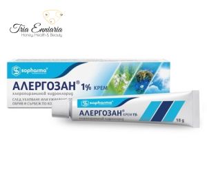 For Rash And Itching, Allergozan 1% ointment, Ungvent 18 g, SOFARMA