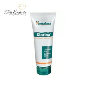 CLARINA anti-acne face wash gel, 60 ml, Himalaya