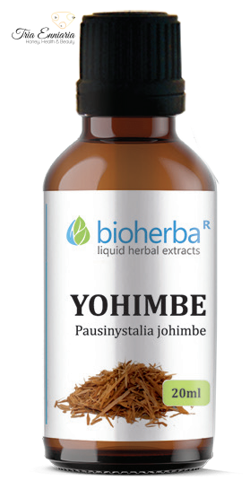 Yohimbe Tincture, 20 ml. , Pausinystalia Johimbe, Bioherba