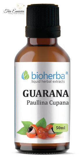 Guarana tincture, 50 ml, Bioherba