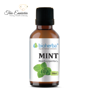 Mint Tincture, For Sedation, 50ml, Bioherba