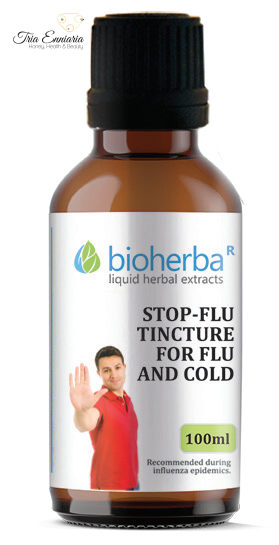 Stop Flu, Herbal Tincture, Immune System , 50 ml