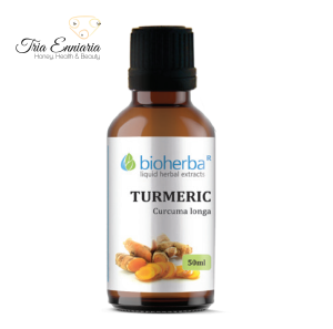 Turmeric, Herbal Tincture, 50 ml, Bioherba