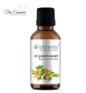 St. John Wort, Herbal Tincture, 50 ml, BIOHERBA