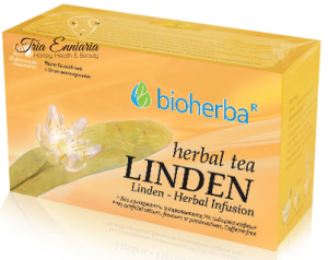 Linden tea with bracts, 20 fil, 30 g, Bioherba