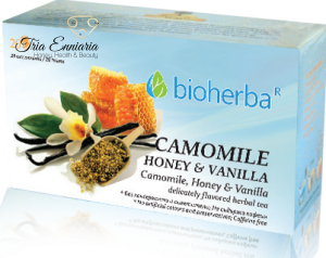 Camomile, Honey and Vanilla, 20 fil,30gr,  Bioherba