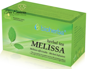 Lemon Balm Herbal Tea , 20 filter bags, 30 g, Bioherba