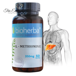 L-Methionine, 350 mg, 60 Capsules, Bioherba