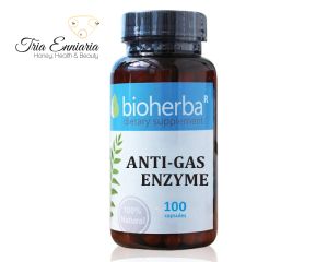 Anti-Gas Enzyme, 100 Capsules, Bioherba 
