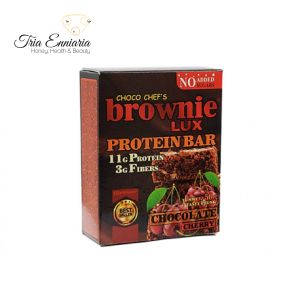 Protein Bar Brownie Chocolate And Cherry, 50 g, Choco Chef`s