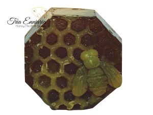 Bee, Handmade Glycerin Soap, 60 g, Bioherba