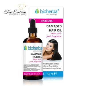 Oil For Damaged Hair, 50 ml, Bioherba 